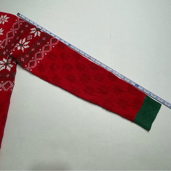 Holiday Time Santa Sweater. Men’s size Medium (38-40). Pre-owned. Cup pocket. - Picture 12 of 12